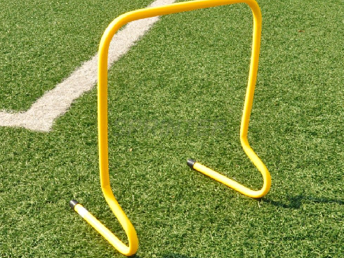 Барьер тренировочный футбольный. Высота 49 см, ширина 45 см, пластик, FT-M50